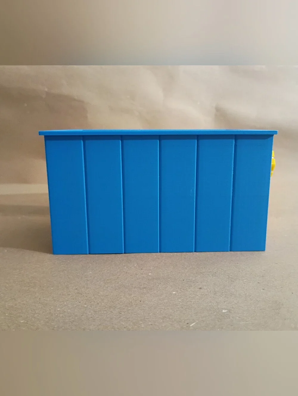 Auto Parts Blue Diorama Building
